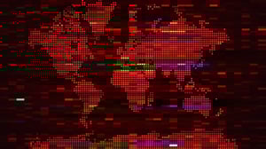 map of world ransomware