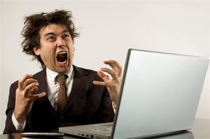 screaming guy